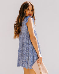 Blue Ivy Pocketed Tiered Babydoll Dress