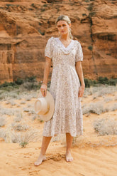 Paizley Printed Midi Dress - FINAL SALE