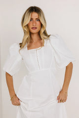 Cassia Corset Dress in Ivory