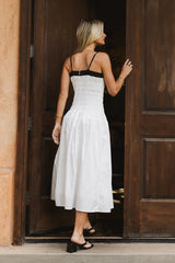 Mim Smocked Midi Dress