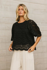 Meant To Be Top in Black - FINAL SALE