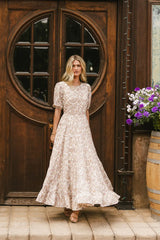 Oaklee Foliate Maxi Dress