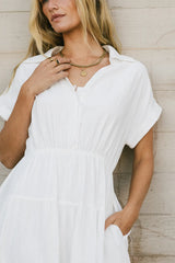 Nadira Tiered Midi Dress