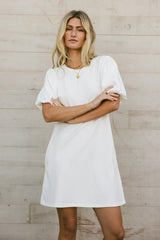 Yara Puff Sleeve Mini Dress - FINAL SALE