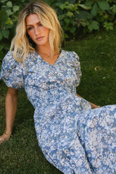 Kaylani Floral Midi Dress