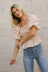 Gretta Smocked Blouse