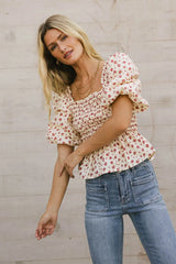 Gretta Smocked Blouse