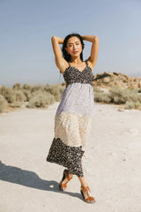 Secilly Tiered Maxi Dress