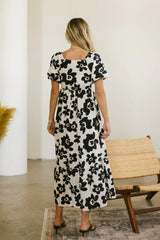 Leanne Floral Midi Dress