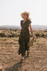 Gretchen Floral Maxi Dress