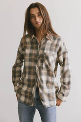 Markus Plaid Flannel Button Up