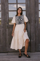 Joyce Crochet Bodice Dress