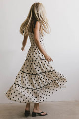 Matilda Polka Dot Midi Dress