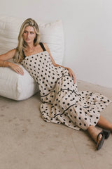 Matilda Polka Dot Midi Dress