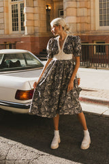 The Flora and Fauna Midi Dress