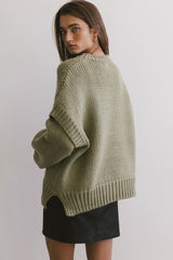 Josie Knit Sweater in Sage