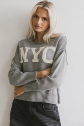 NYC Cable Knit Sweater