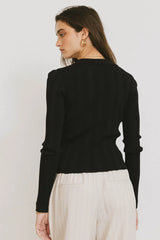 Lucia Cardigan in Black