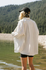 Tabby Striped Button Up - FINAL SALE