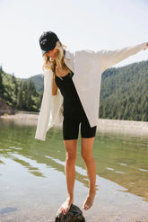 Tabby Striped Button Up - FINAL SALE