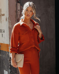 Comfort Place Soft Knit Shacket - FINAL SALE