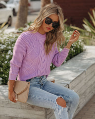 Deltan Cable Knit Sweater - FINAL SALE