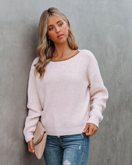 Kamilla Chain Link Knit Sweater - FINAL SALE