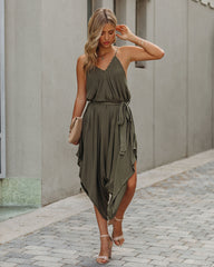 Khari Relaxed Tie Jumpsuit - FINAL SALE