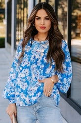 Love Me Forever Floral Babydoll Blouse