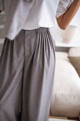 Grey Wide-Leg Pants