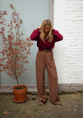 Chocolate Loose Fit Pants