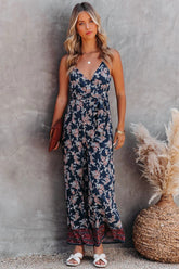 Sully Printed Wide Leg Jumpsuit - FINAL SALE