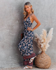 Sully Printed Wide Leg Jumpsuit - FINAL SALE