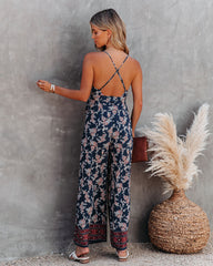 Sully Printed Wide Leg Jumpsuit - FINAL SALE