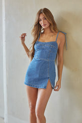 Chic Denim Mini Dress
