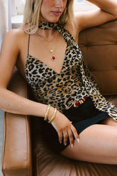 Leopard Print Cami Top