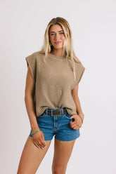 Blue Denim Raw Edge Shorts