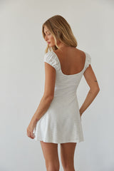 Innocent White Eyelet Mini Dress