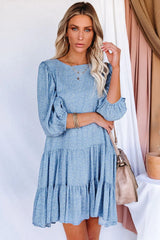 Backstreets Tiered Polka Dot Dress