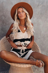 Benji Striped Knit Tank