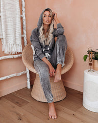 Boyfriend Cotton Blend Pocketed Washed Hoodie - FINAL SALE