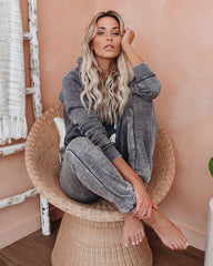 Boyfriend Cotton Blend Pocketed Washed Hoodie - FINAL SALE