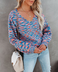 Chrissi Balloon Sleeve Knit Sweater - FINAL SALE