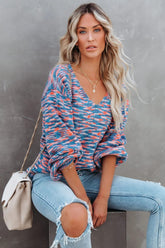 Chrissi Balloon Sleeve Knit Sweater - FINAL SALE