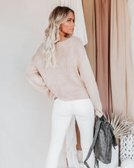 Christian Knit Sweater - Wheat