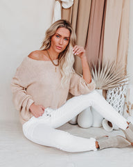 Christian Knit Sweater - Wheat