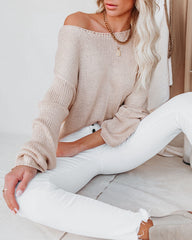 Christian Knit Sweater - Wheat