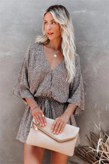 Clone Leopard Print Romper