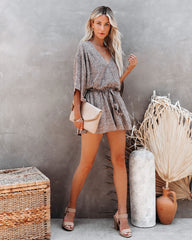 Clone Leopard Print Romper