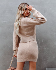 Cozy Cabin Crop Knit Sweater - FINAL SALE